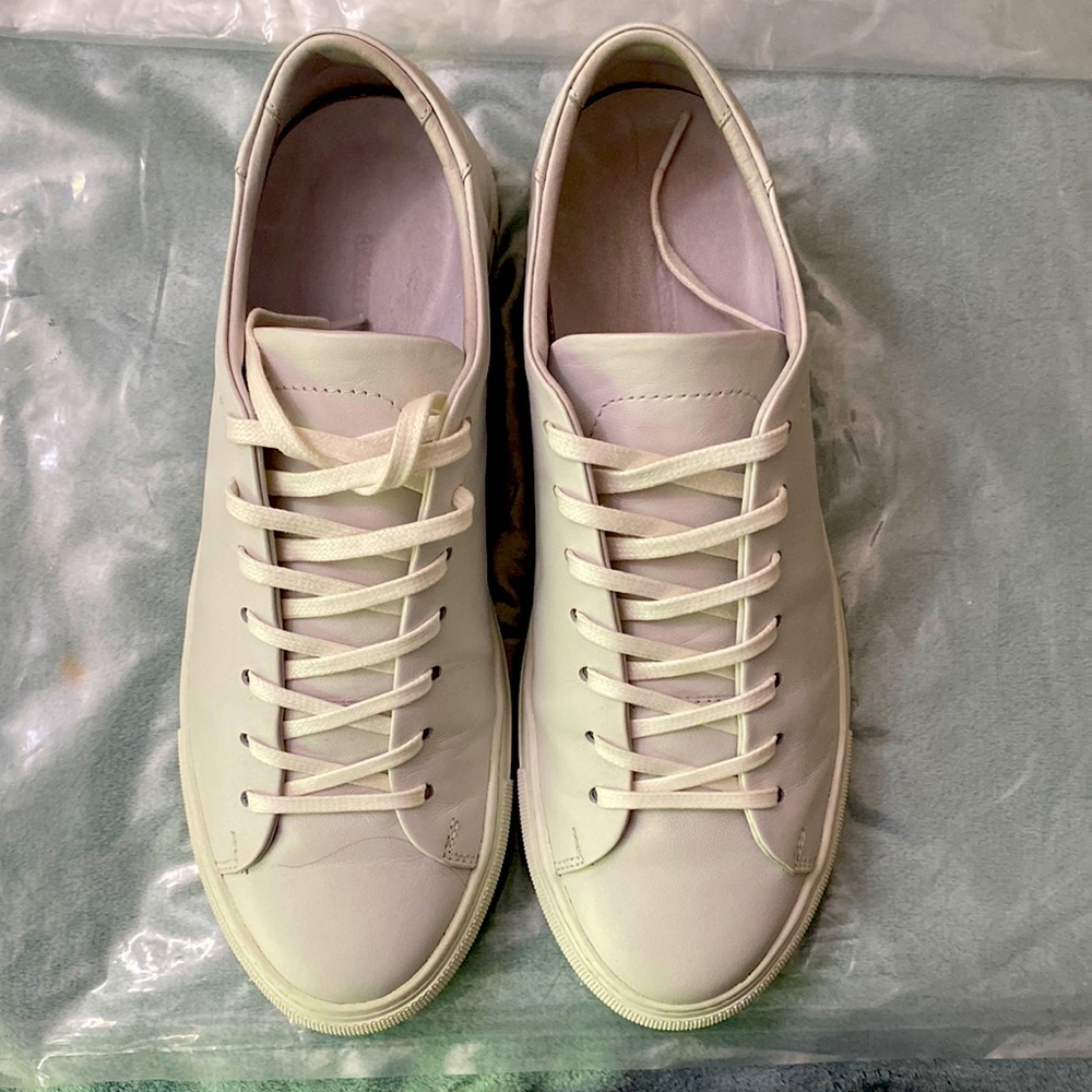 Preloved Beckett Simonon Reid white leather sneakers